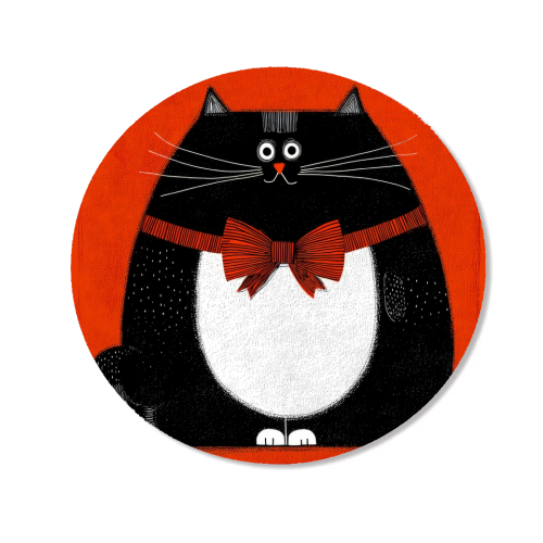 Fat Christmas mood - Magnet by DejaReve