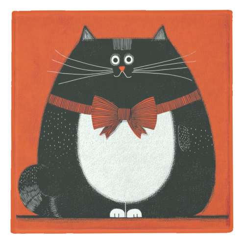 Fat Christmas mood - personalised beer coaster by DejaReve