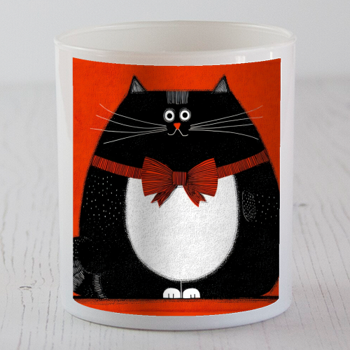 Fat Christmas mood - scented candle by DejaReve