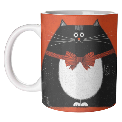 Fat Christmas mood - unique mug by DejaReve