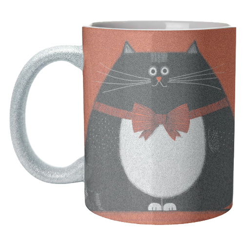 Fat Christmas mood - unique mug by DejaReve