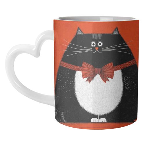 Fat Christmas mood - unique mug by DejaReve