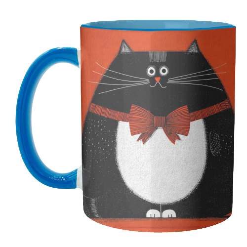 Fat Christmas mood - unique mug by DejaReve