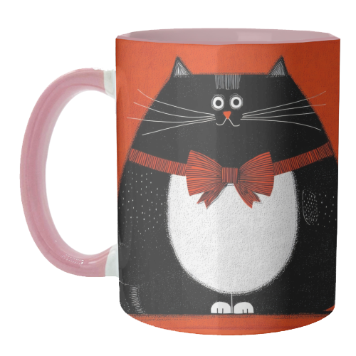 Fat Christmas mood - unique mug by DejaReve