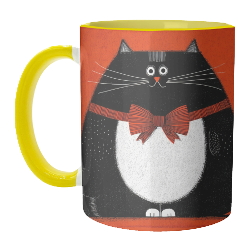 Fat Christmas mood - unique mug by DejaReve