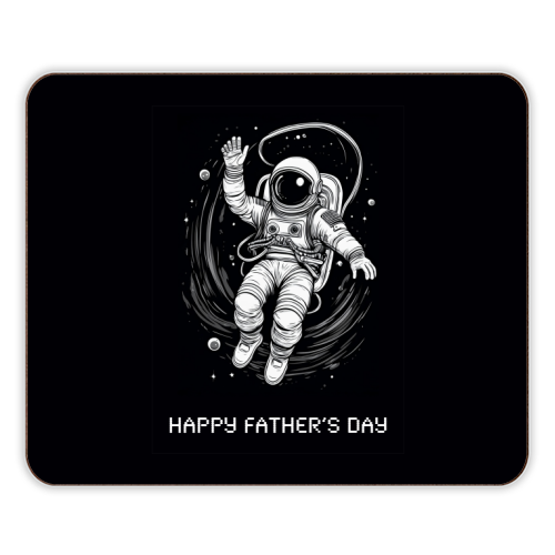 Father's Day Astronaut - designer placemat by Adam Regester