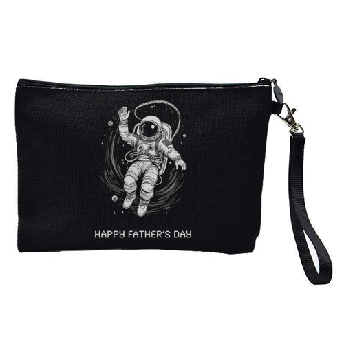 Father's Day Astronaut - pretty makeup bag by Adam Regester