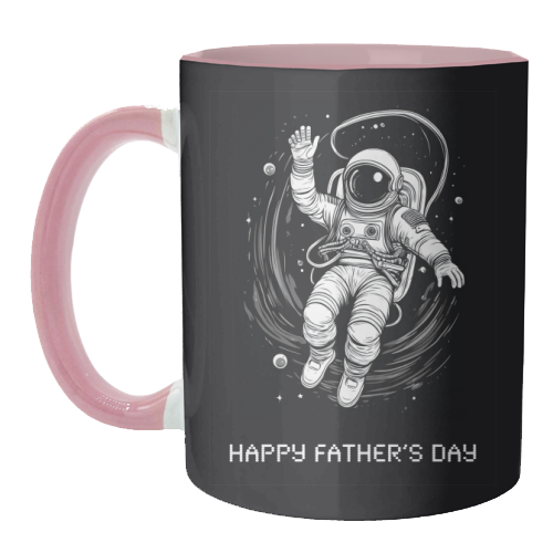 Father's Day Astronaut - unique mug by Adam Regester