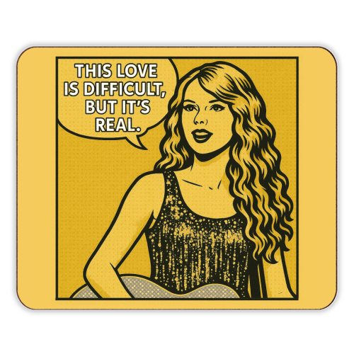 Fearless Love - designer placemat by Ms Doodle