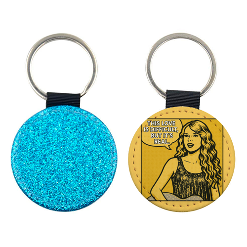 Fearless Love - keyring by Ms Doodle