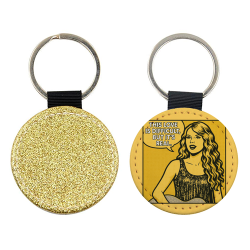 Fearless Love - keyring by Ms Doodle