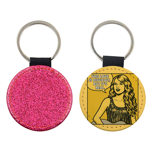 Fearless Love - keyring by Ms Doodle