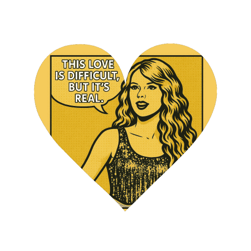 Fearless Love - Magnet by Ms Doodle