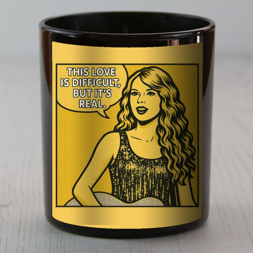Fearless Love - scented candle by Ms Doodle