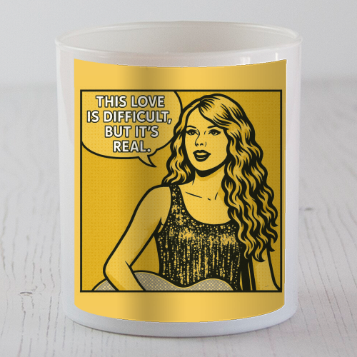 Fearless Love - scented candle by Ms Doodle