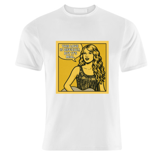 Fearless Love - unique t shirt by Ms Doodle