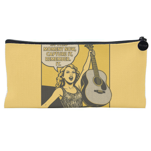 Fearless Tay - flat pencil case by Ms Doodle