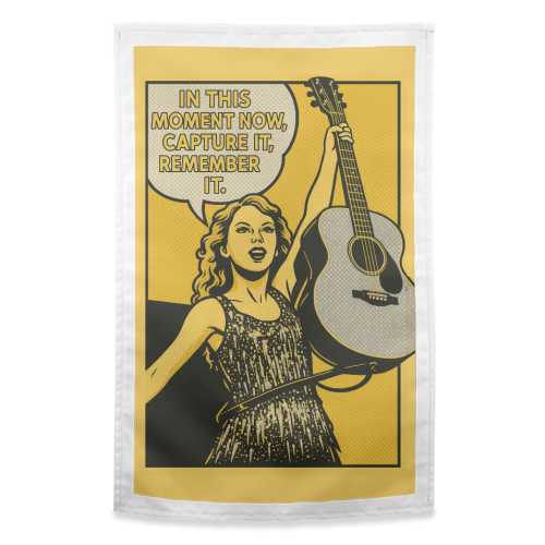 Fearless Tay - funny tea towel by Ms Doodle