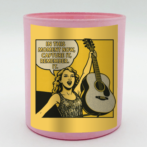 Fearless Tay - scented candle by Ms Doodle