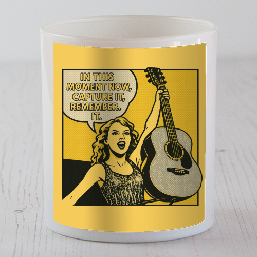 Fearless Tay - scented candle by Ms Doodle