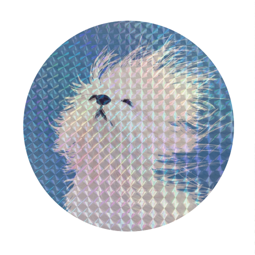 Feel the wind I - Circle Sticker by DejaReve