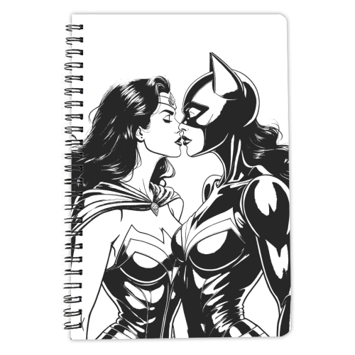 Feeling Catcurious - personalised A4, A5, A6 notebook by Ms Doodle