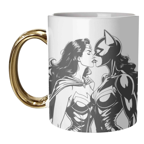 Feeling Catcurious - unique mug by Ms Doodle