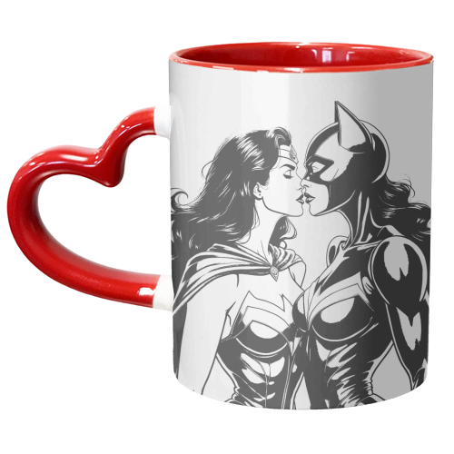 Feeling Catcurious - unique mug by Ms Doodle