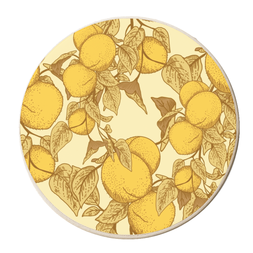 Feeling Fruity - personalised beer coaster by Draper & Harlow