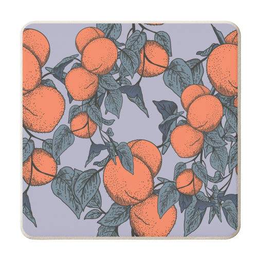 Feeling Peachy - personalised beer coaster by Draper & Harlow