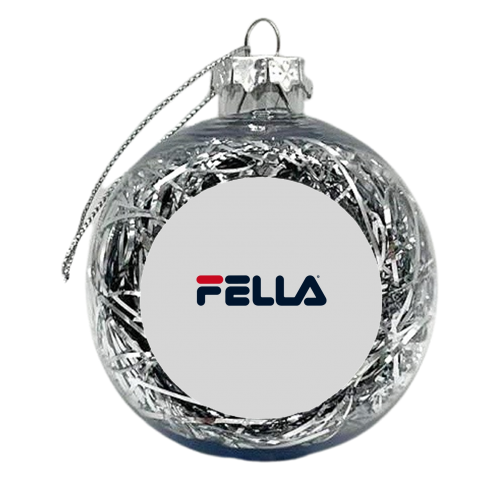 Fella - xmas bauble by Danny Villarreal