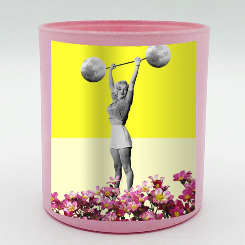 Female Empowerment | Marilyn Monroe Print - scented candle by OhMC! Designs