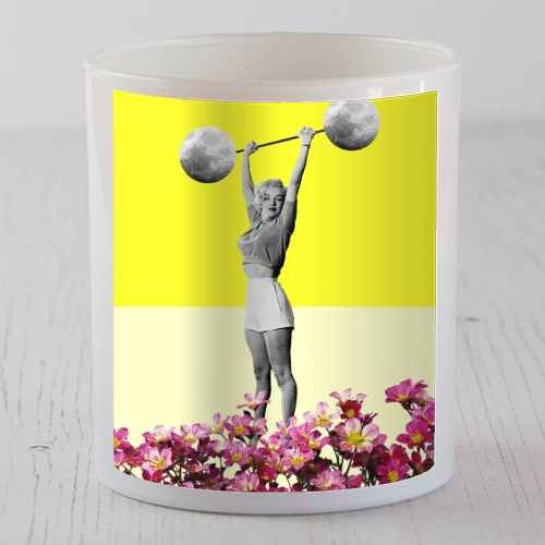 Female Empowerment | Marilyn Monroe Print - scented candle by OhMC! Designs