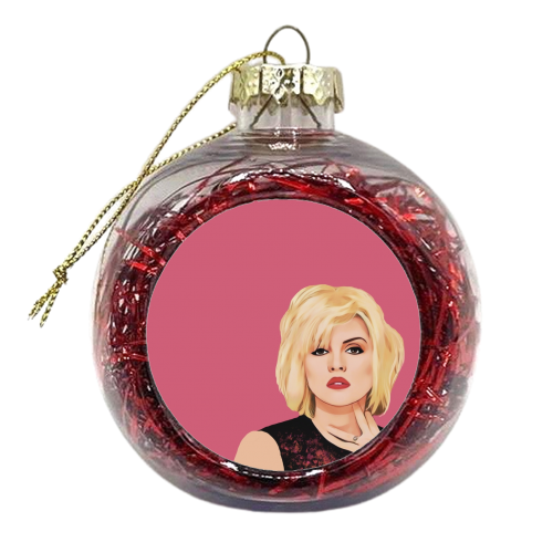 Music Icons: Debbie Harry - xmas bauble by Giddy Kipper
