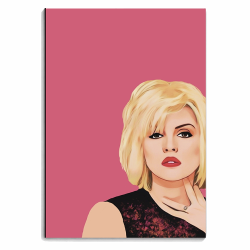 Music Icons: Debbie Harry - personalised A4, A5, A6 notebook by Giddy Kipper