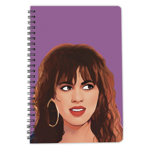 Music Icons: Susanna Hoffs - personalised A4, A5, A6 notebook by Giddy Kipper