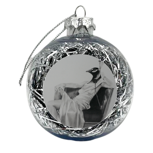 Femme Fatale - xmas bauble by Lee Boyd