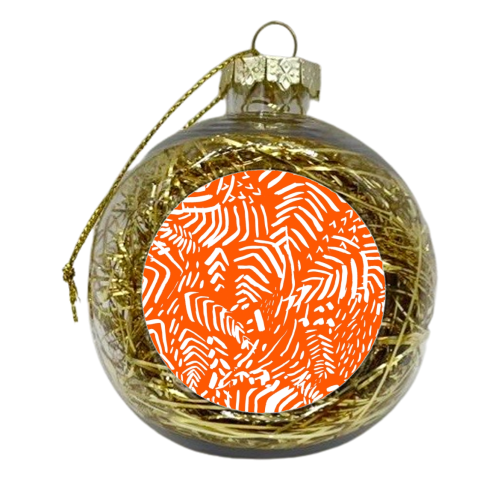Fern  - xmas bauble by Hannah Peck