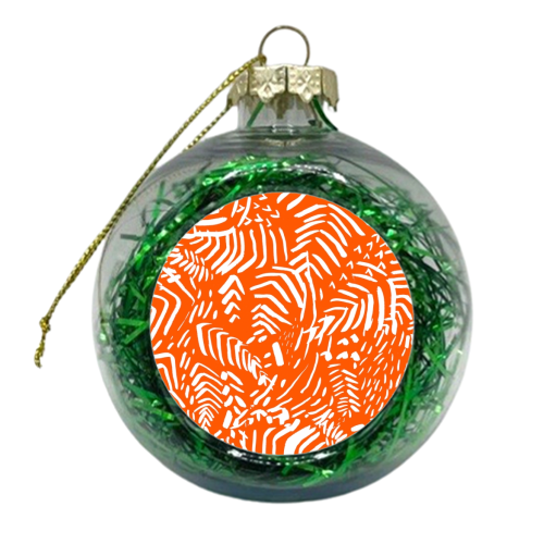 Fern  - xmas bauble by Hannah Peck
