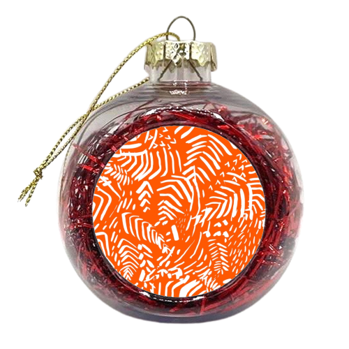 Fern  - xmas bauble by Hannah Peck