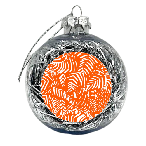 Fern  - xmas bauble by Hannah Peck