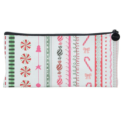 Festive - flat pencil case by Yaz Raja