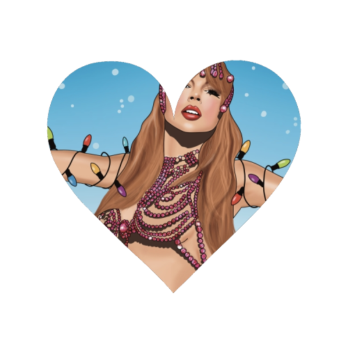 Festive Showgirl Era Print - Magnet by Drawings by Firefly