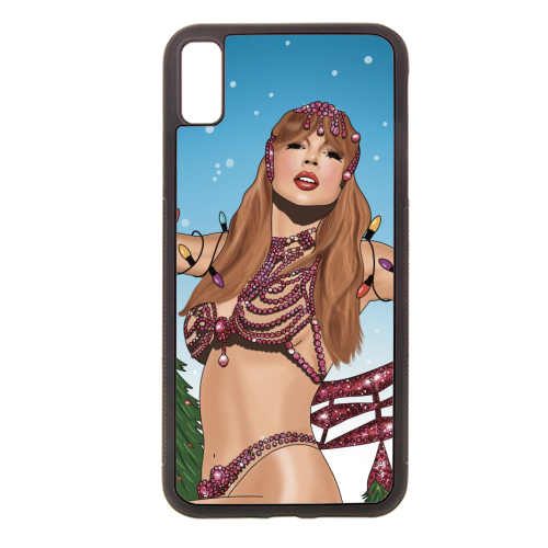 Festive Showgirl Era Print - stylish phone case by Drawings by Firefly