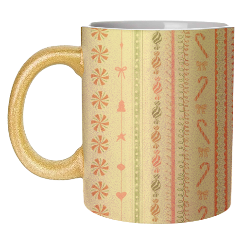 Festive - unique mug by Yaz Raja