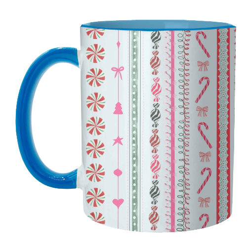 Festive - unique mug by Yaz Raja