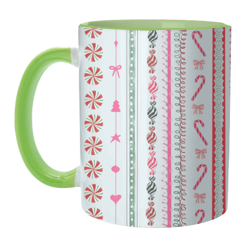 Festive - unique mug by Yaz Raja