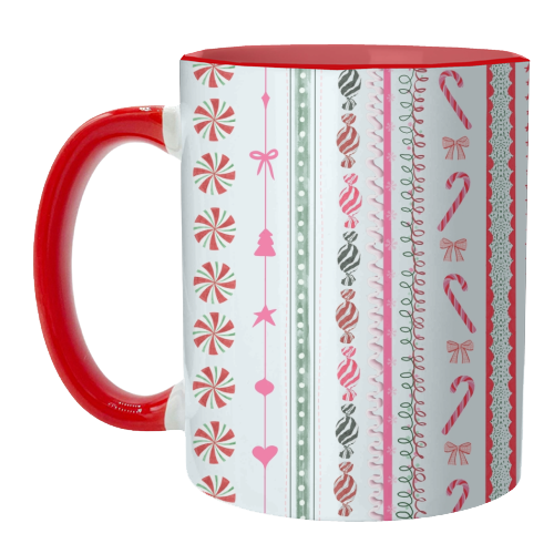 Festive - unique mug by Yaz Raja
