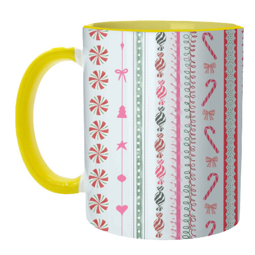 Festive - unique mug by Yaz Raja