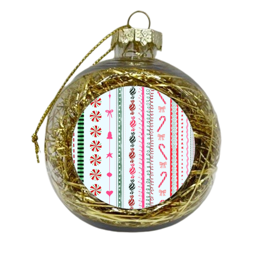 Festive - xmas bauble by Yaz Raja